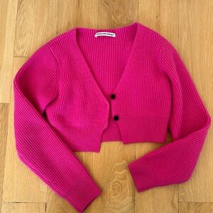 Alexander Wang cropped cardigan
